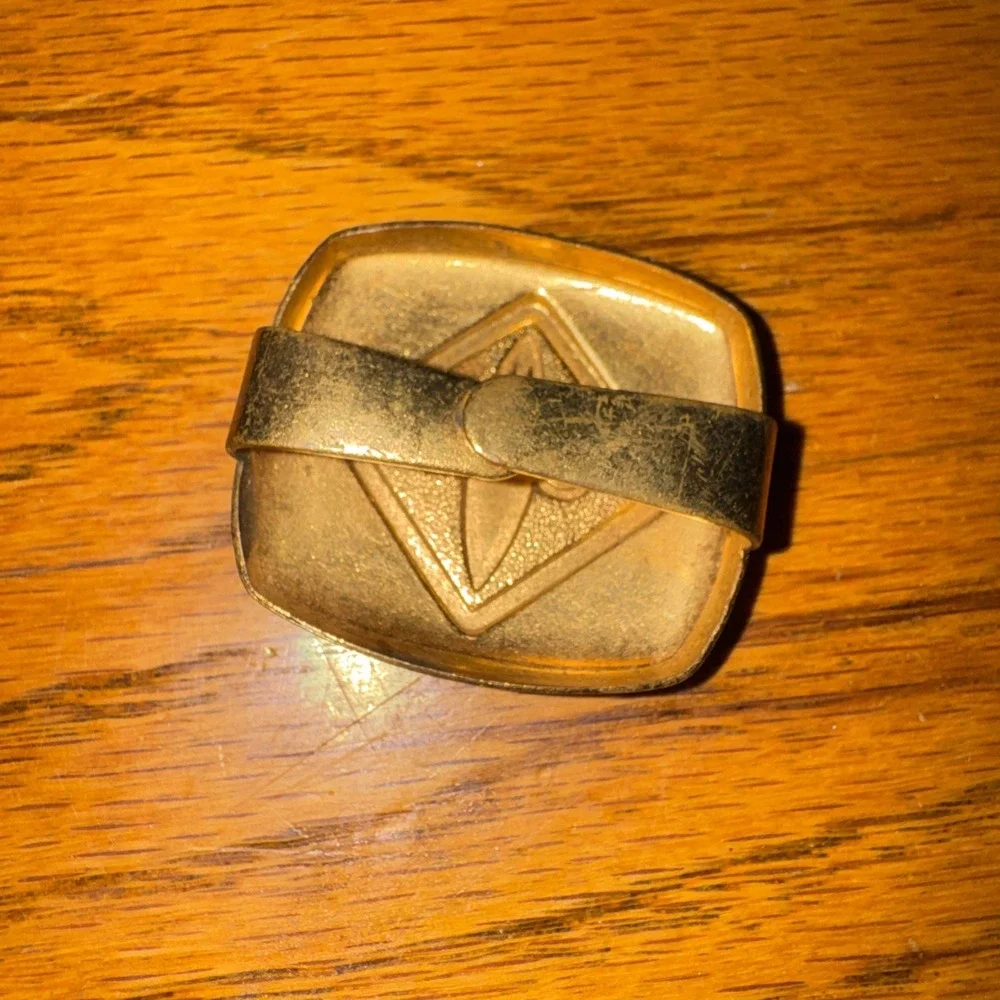 Vintage Boy Scouts Webelos Hat Scarf Metal Slide